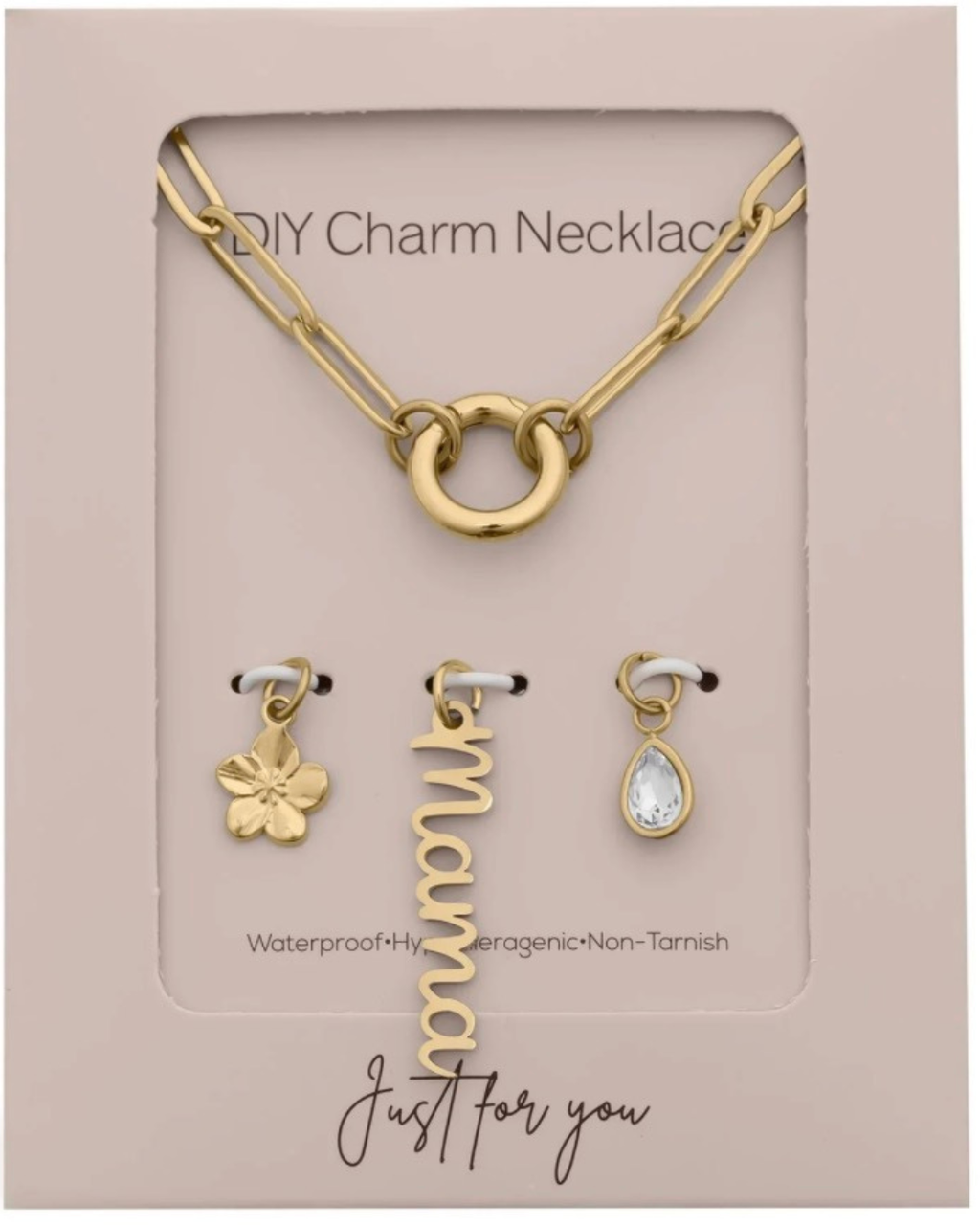DIY Charm Necklace - Mama