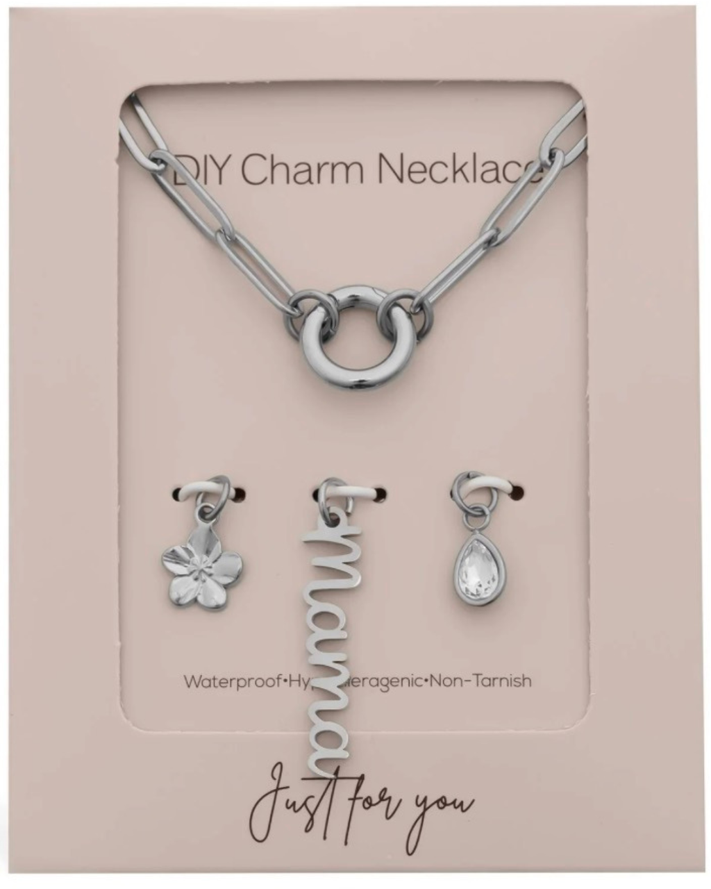 DIY Charm Necklace - Mama