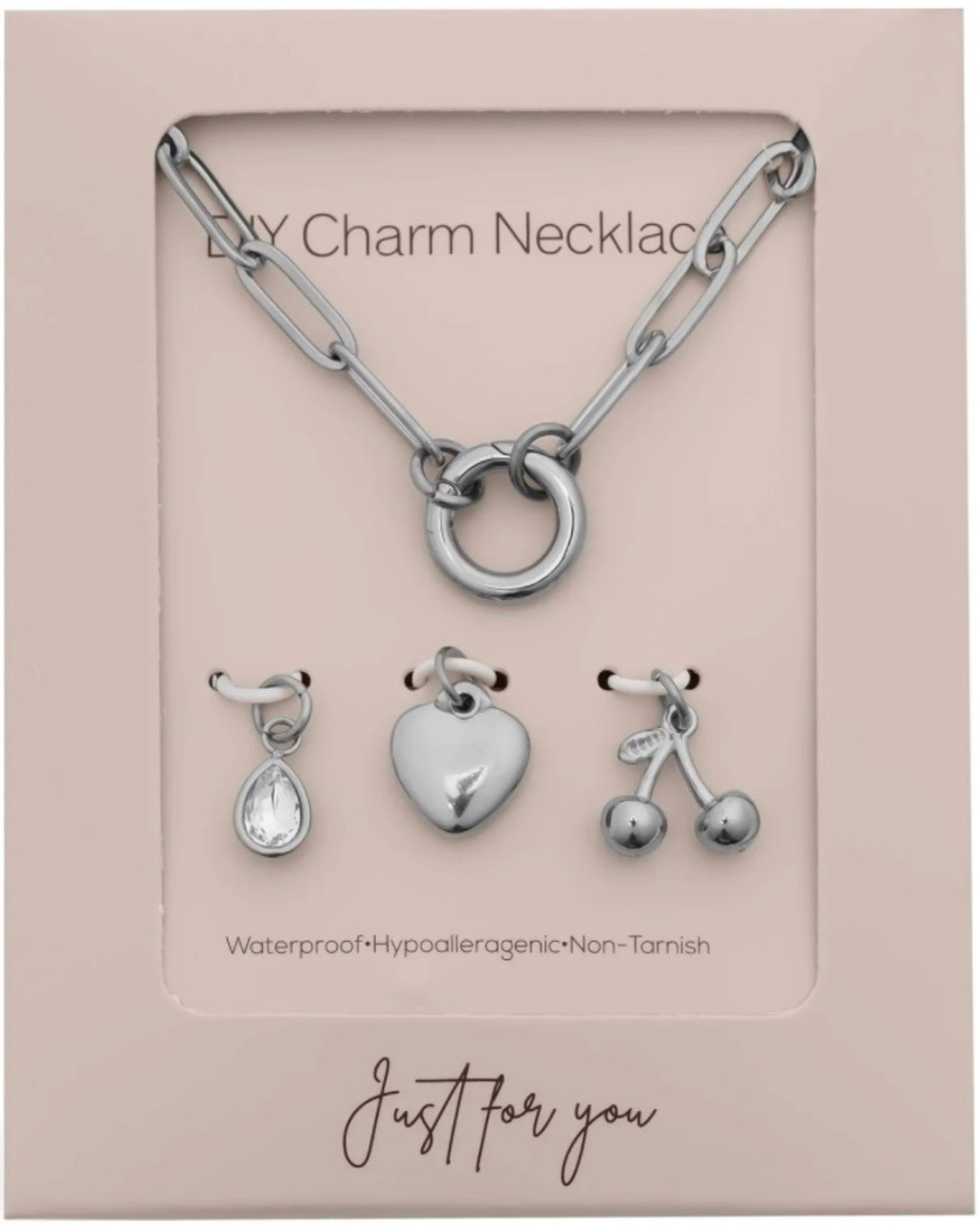 DIY Charm Necklace - Cherry Love