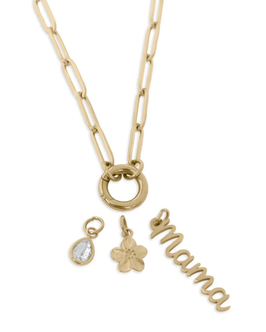 DIY Charm Necklace - Mama