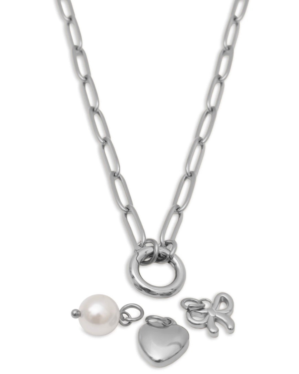 DIY Charm Necklace - Bow