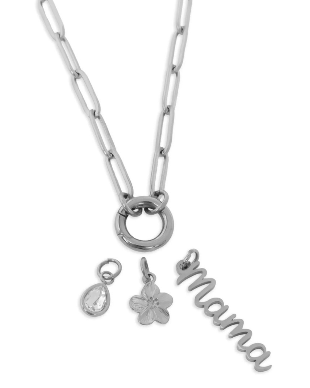 DIY Charm Necklace - Mama